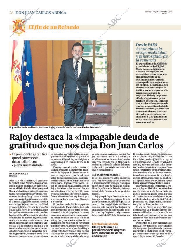 ABC MADRID 02-06-2014 página 28