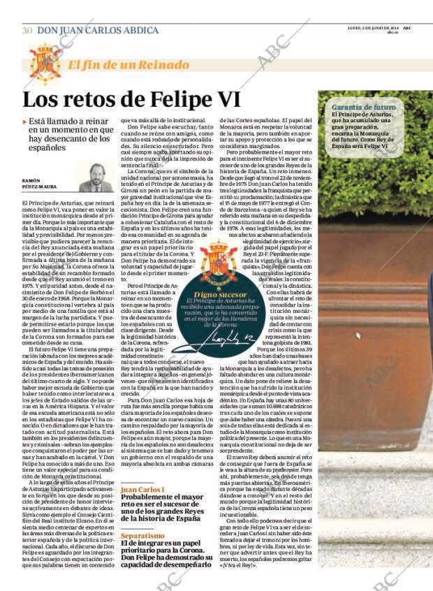 ABC MADRID 02-06-2014 página 30