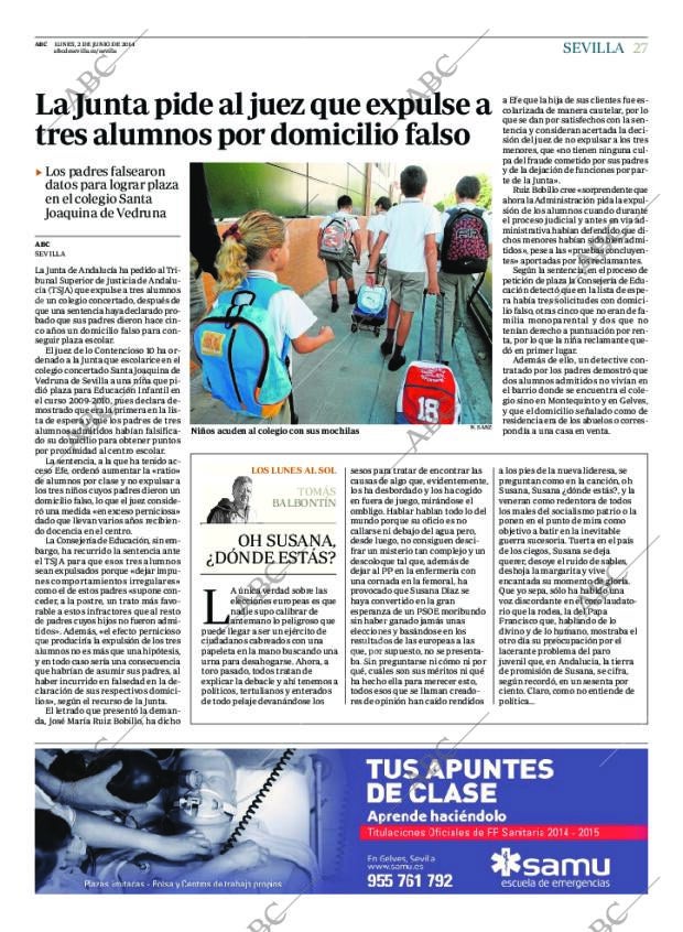 ABC SEVILLA 02-06-2014 página 27