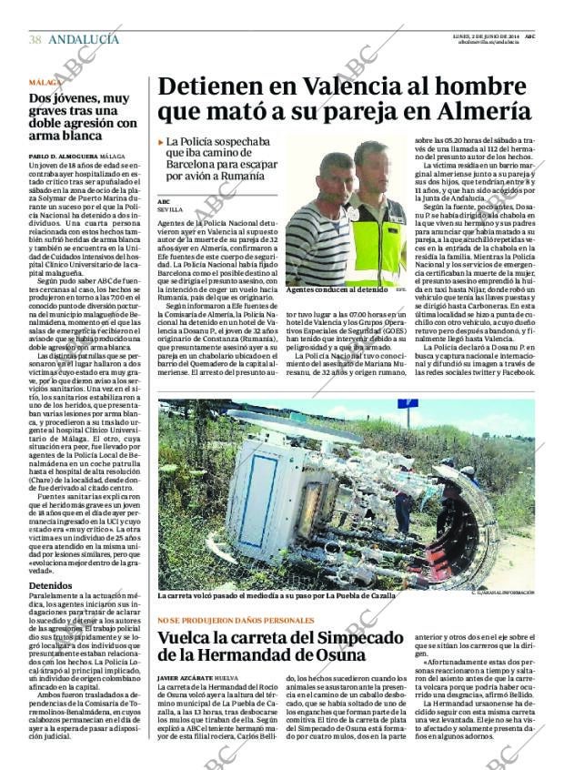 ABC SEVILLA 02-06-2014 página 38