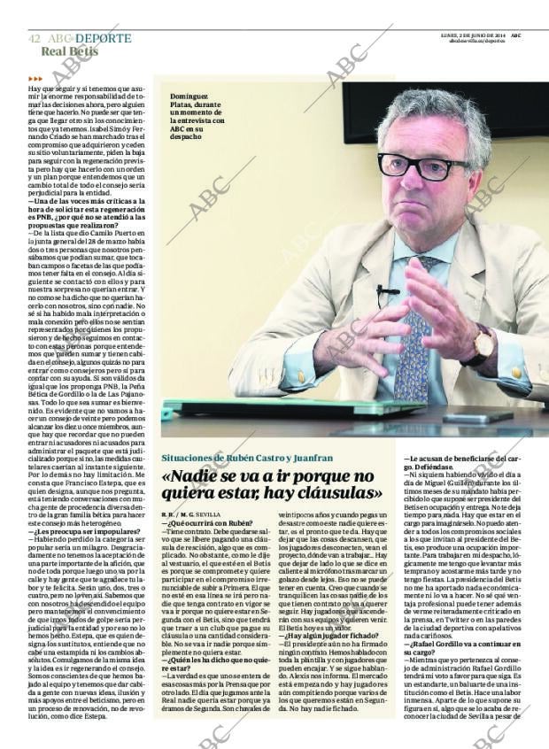 ABC SEVILLA 02-06-2014 página 42