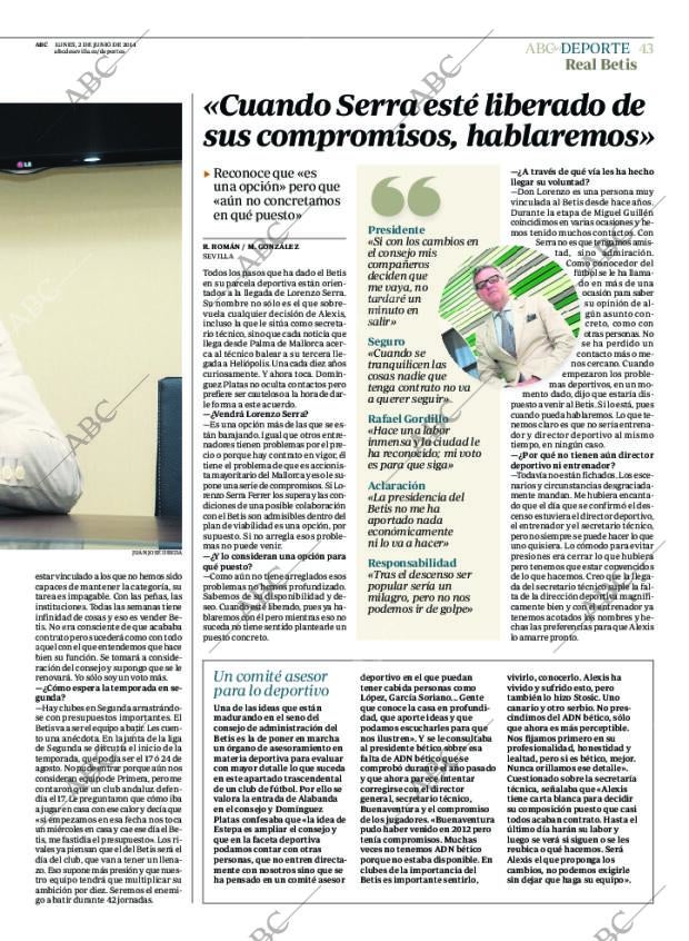 ABC SEVILLA 02-06-2014 página 43