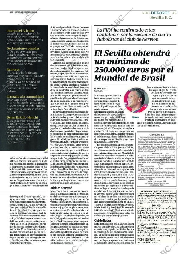 ABC SEVILLA 02-06-2014 página 45