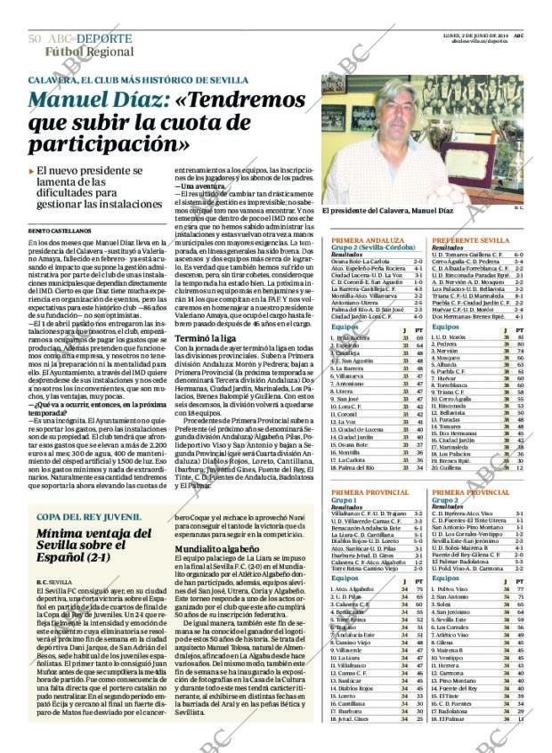 ABC SEVILLA 02-06-2014 página 50