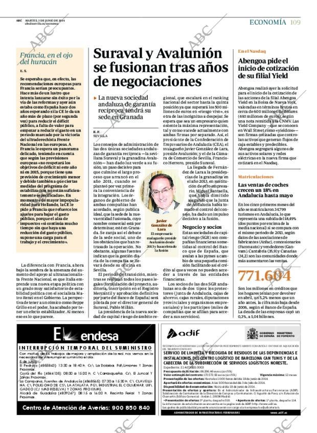 ABC SEVILLA 03-06-2014 página 109