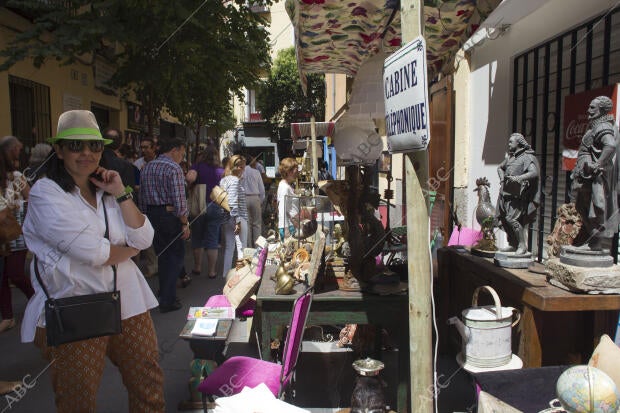 Mercadillon en el Barrio de las Letras foto Isabel permuy ARCHDC