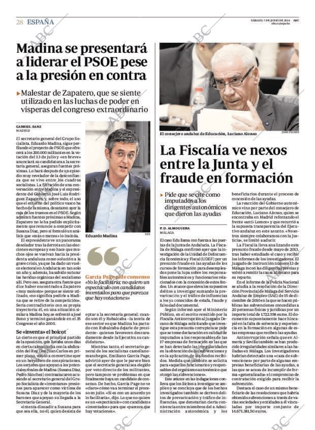 ABC MADRID 07-06-2014 página 28
