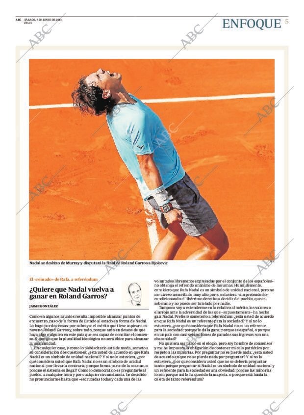 ABC MADRID 07-06-2014 página 5