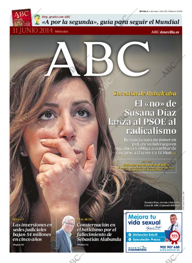 ABC SEVILLA 11-06-2014 página 1
