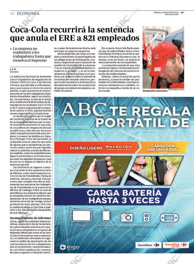 ABC MADRID 14-06-2014 página 40