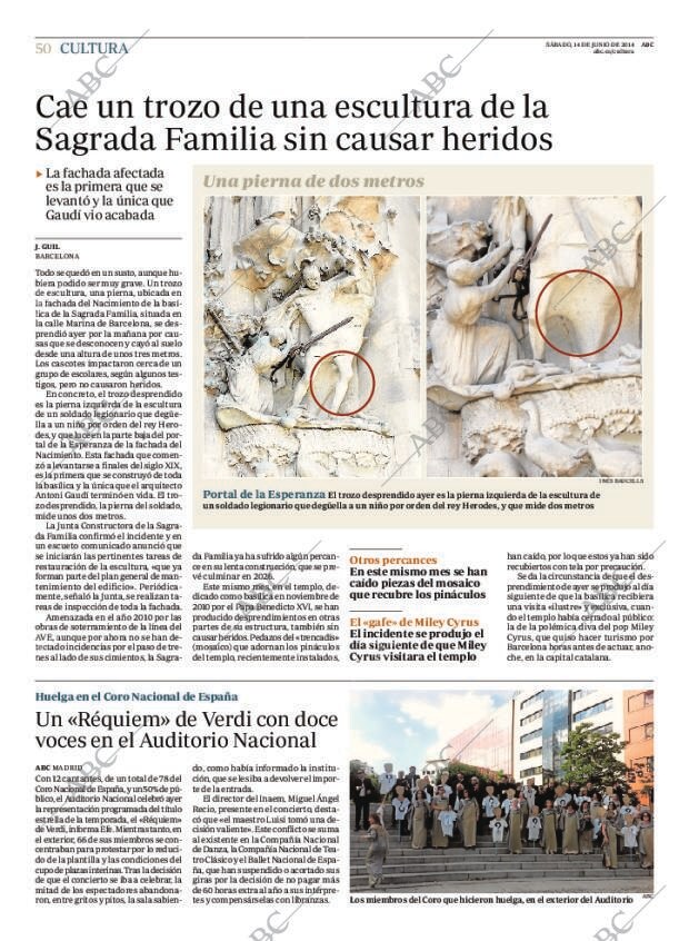 ABC MADRID 14-06-2014 página 50