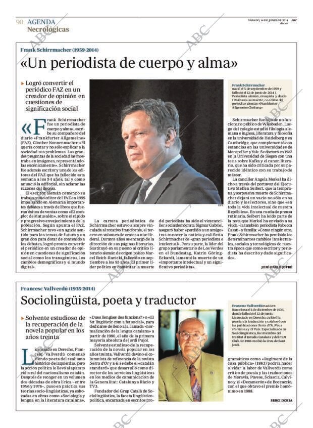ABC MADRID 14-06-2014 página 90