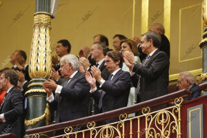 Proclamacion de Felipe Vi interior del congreso de los Diputados foto Jaime...