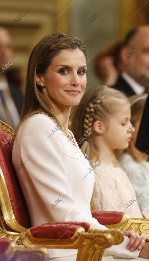 Proclamacion de Felipe Vi interior del congreso de los Diputados foto Jaime...