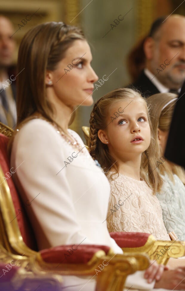 Proclamacion de Felipe Vi interior del congreso de los Diputados foto Jaime...
