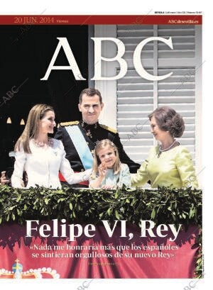 ABC SEVILLA 20-06-2014 página 1