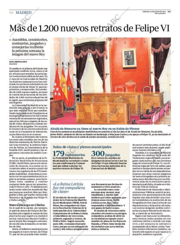 ABC MADRID 21-06-2014 página 94