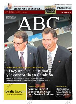 ABC CORDOBA 27-06-2014 página 1