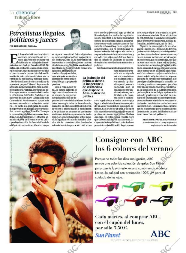 ABC CORDOBA 28-06-2014 página 30