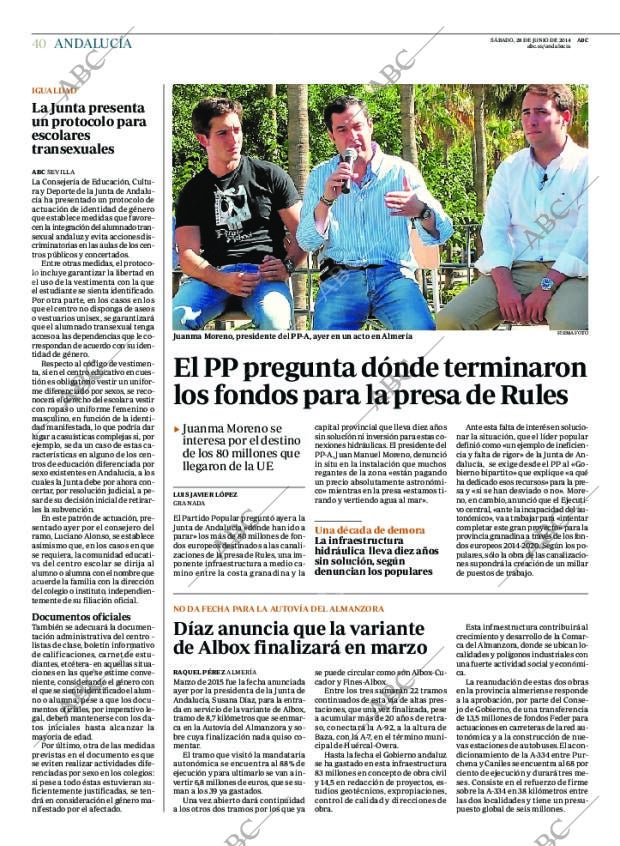 ABC CORDOBA 28-06-2014 página 40