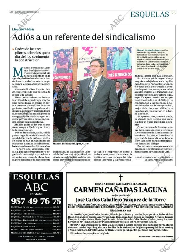 ABC CORDOBA 28-06-2014 página 75