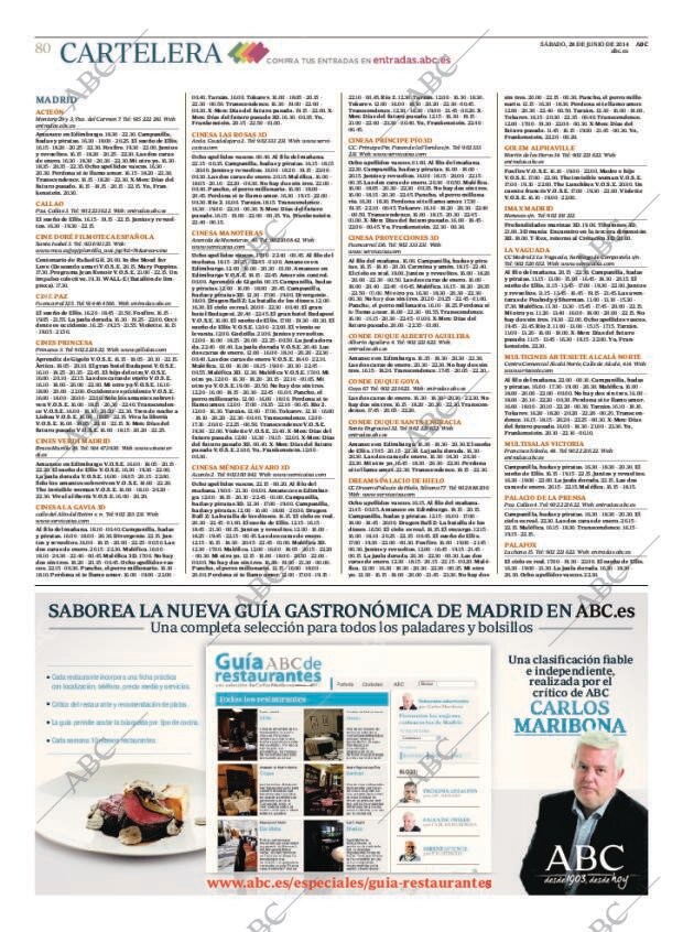 ABC MADRID 28-06-2014 página 80