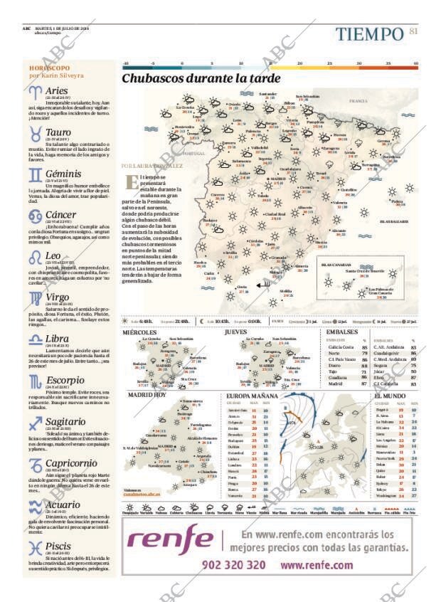 ABC MADRID 01-07-2014 página 85