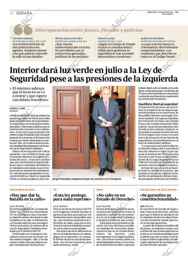 ABC MADRID 02-07-2014 página 20