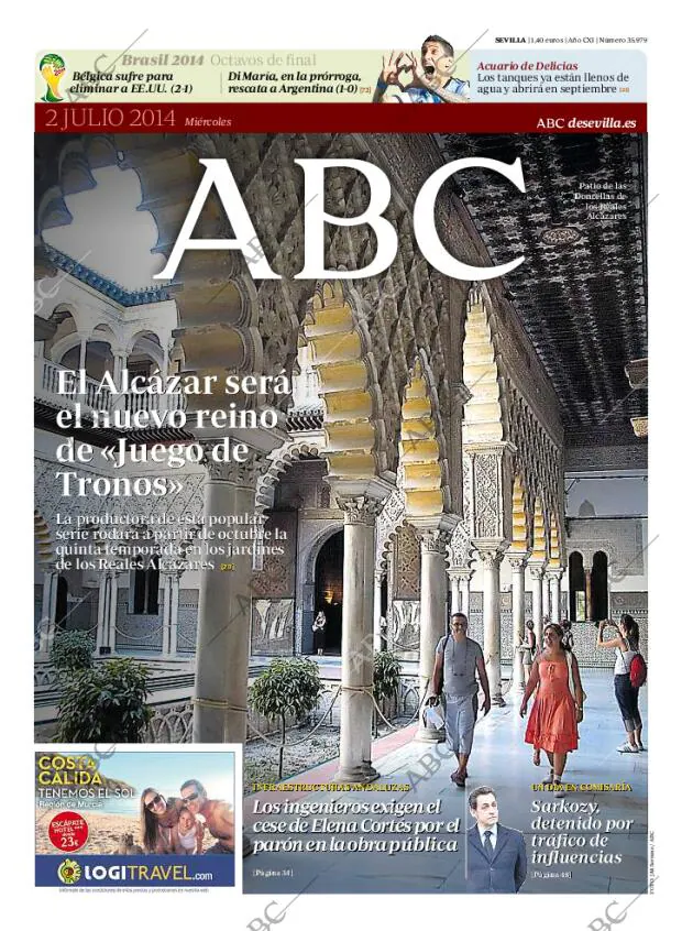 ABC SEVILLA 02-07-2014 página 1