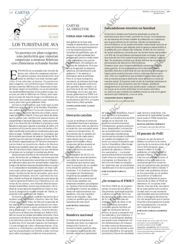 ABC SEVILLA 04-07-2014 página 18