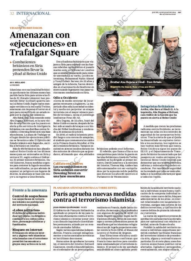 ABC MADRID 10-07-2014 página 32
