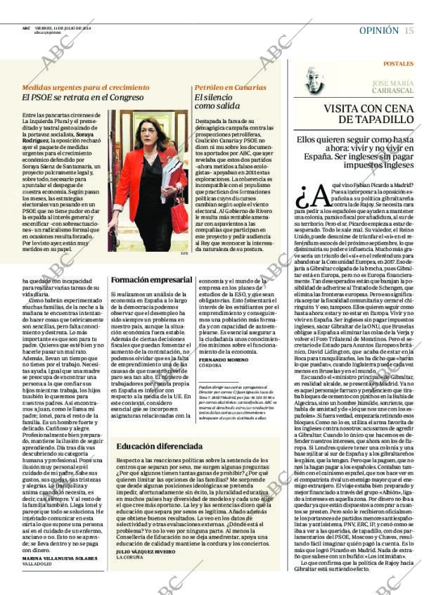 ABC MADRID 11-07-2014 página 15