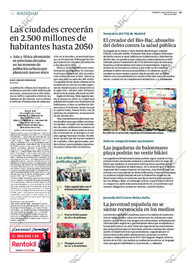 ABC MADRID 11-07-2014 página 42