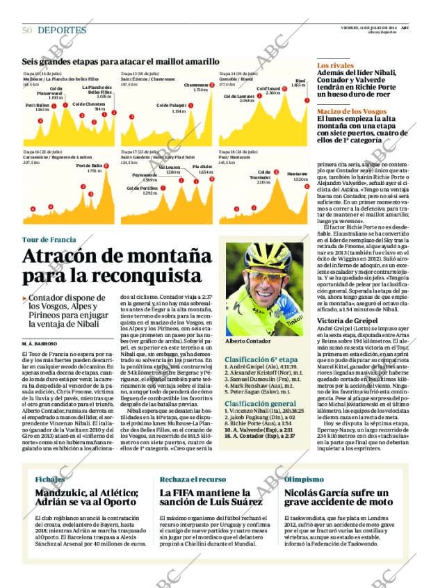 ABC MADRID 11-07-2014 página 50