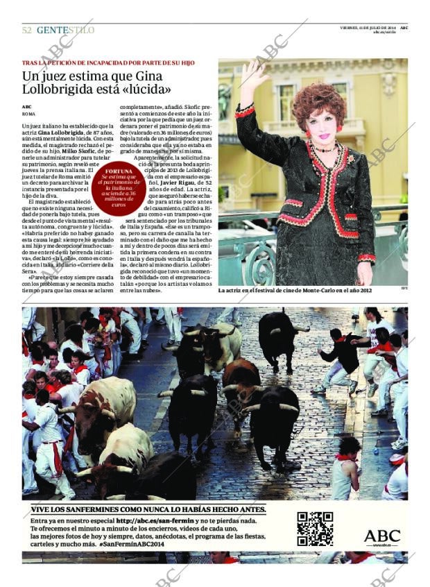 ABC MADRID 11-07-2014 página 52