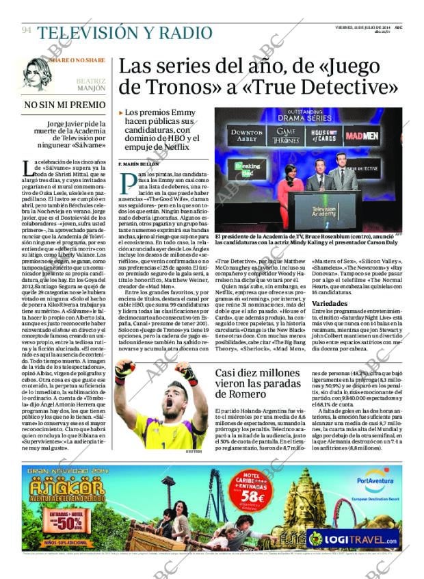 ABC MADRID 11-07-2014 página 94