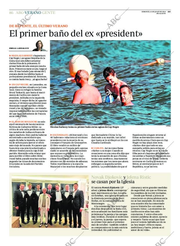 ABC CORDOBA 13-07-2014 página 86