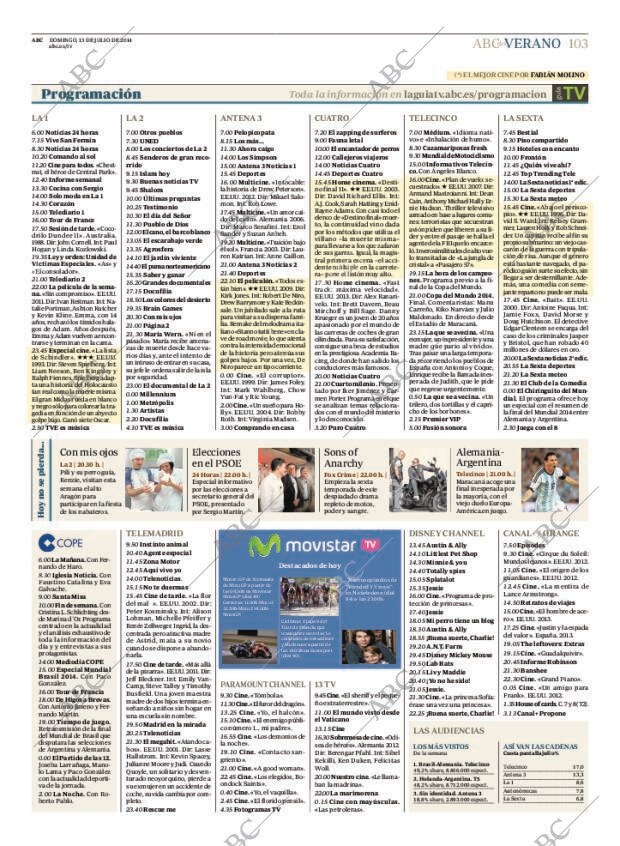 ABC MADRID 13-07-2014 página 103