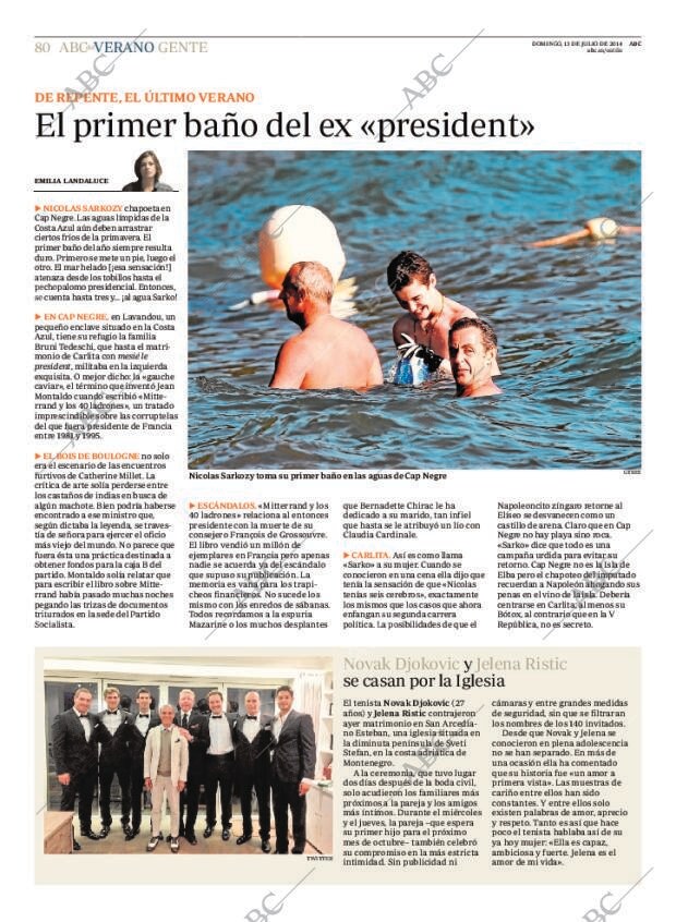 ABC MADRID 13-07-2014 página 80