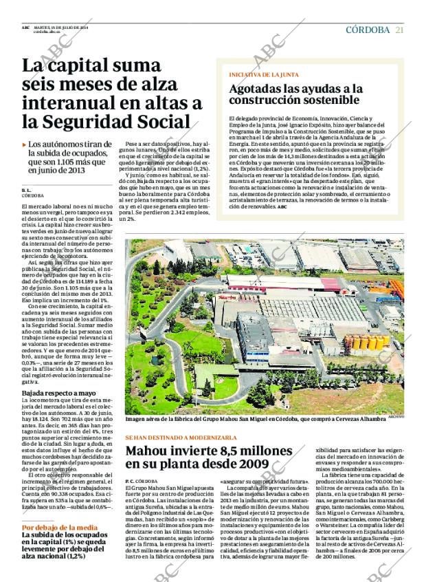 ABC CORDOBA 15-07-2014 página 21