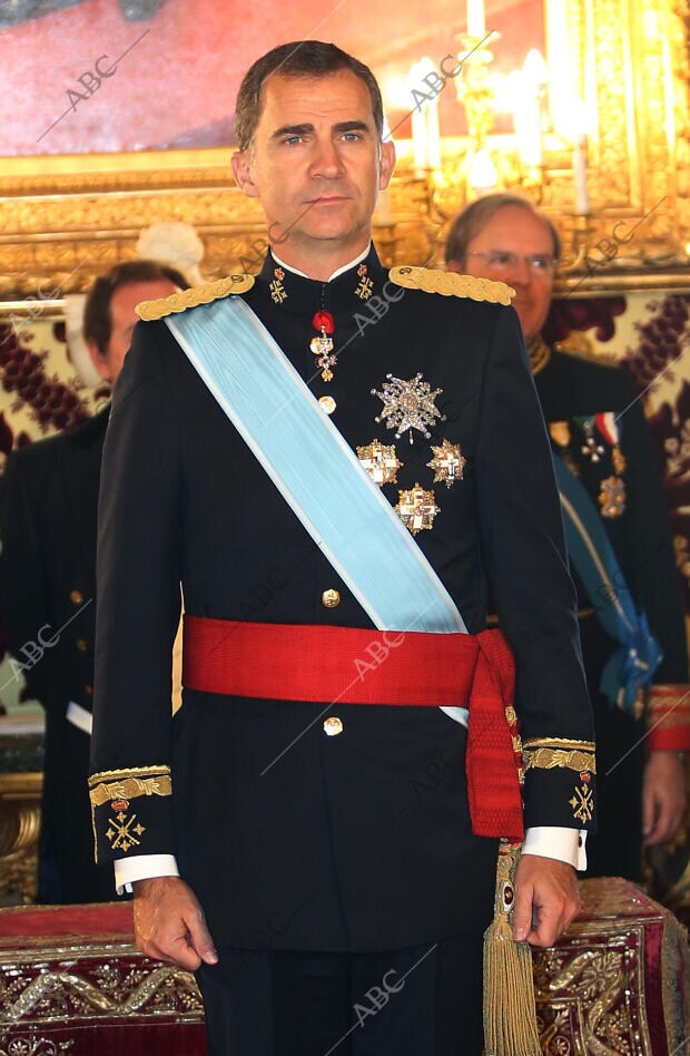 entrega de cartas credenciales a S.M. el rey felipe VI,