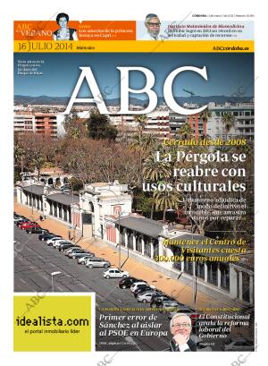 ABC CORDOBA 16-07-2014 página 1