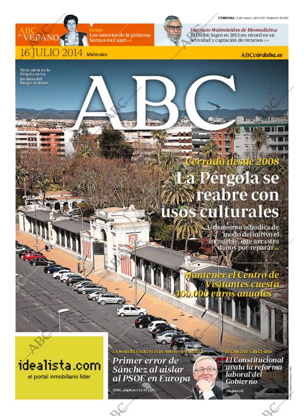 ABC CORDOBA 16-07-2014 página 1