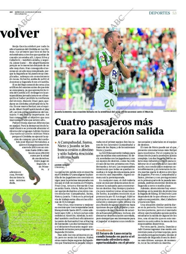ABC CORDOBA 16-07-2014 página 53