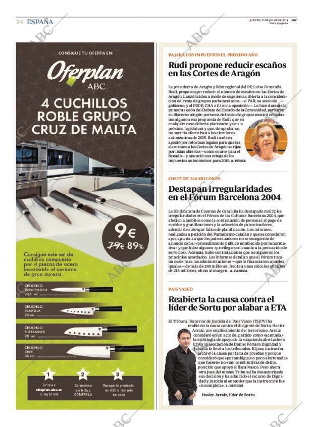 ABC MADRID 17-07-2014 página 24