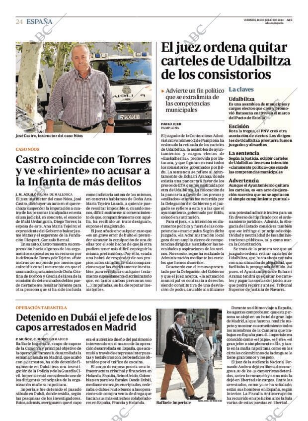 ABC MADRID 18-07-2014 página 24