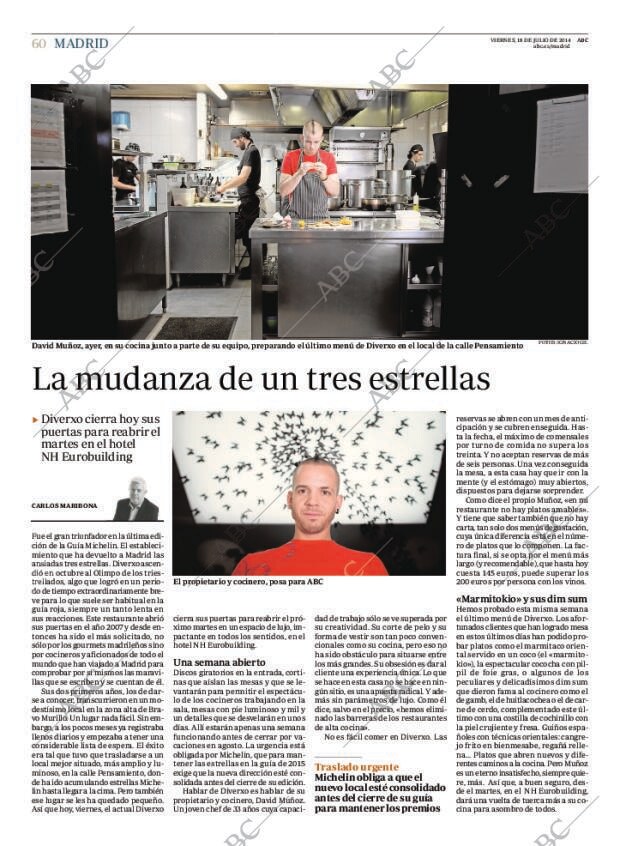 ABC MADRID 18-07-2014 página 60