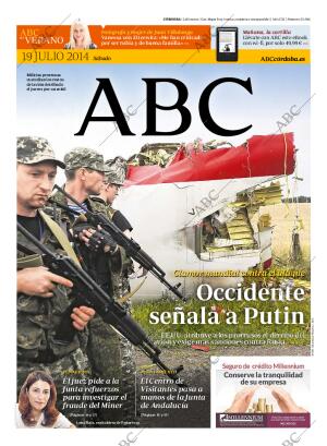 ABC CORDOBA 19-07-2014 página 1