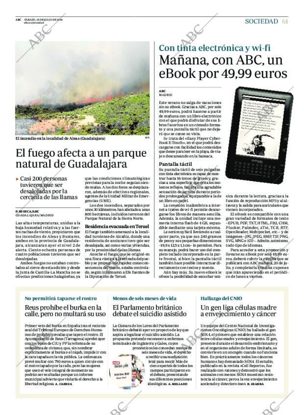 ABC CORDOBA 19-07-2014 página 61