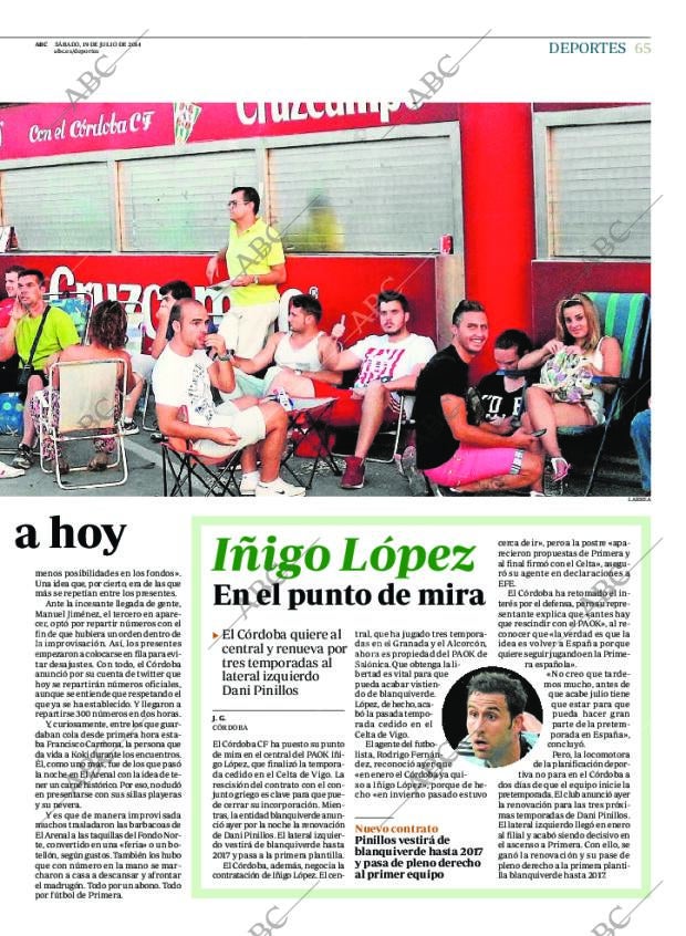 ABC CORDOBA 19-07-2014 página 65